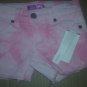$38 Aqua Girls Tie dye denim shorts PINK size 5