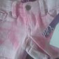 $38 Aqua Girls Tie dye denim shorts PINK size 5