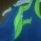 Offspring boys crocodile terrycloth romper set 3months