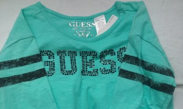Guess tie front top embellished stones 6X