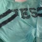Guess tied front top embellished stones sz 6