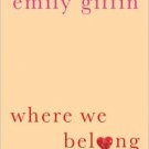 Where We Belong Hardcover Best seller