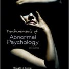 Fundamentals of Abnormal Psychology / Edition 7 Hardcover Best seller