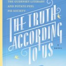 The Truth According to Us Hardcover New book