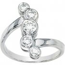 Journey 5-Stone Moissanite Ring