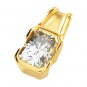 Emerald Cut Moissanite Engagement Set*