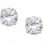 Moissanite Round Cut Engagement Set