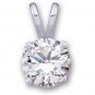 Moissanite Round Cut Engagement Set