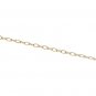 Oval Scroll Set Moissanite Pendant*
