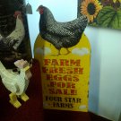 standing rooster wall decor