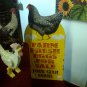 standing rooster wall decor