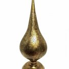 Moroccan Perforated Metal Brass Conical Lamp Table Floor Lamp Fez