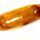 Morocco Exotic Burlwood Thuya Tree Wood Elongated Decor Bowl Centerpiece 21