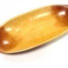 Morocco Exotic Burlwood Thuya Tree Wood Elongated Decor Bowl Centerpiece 19