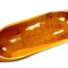 Morocco Exotic Burlwood Thuya Tree Wood Elongated Decor Bowl Centerpiece 14
