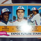 1981 Topps Baseball #479 ~EXPOS FUTURE STARS~ RAINES/RAMOS/PATE ~MINT~ CARD
