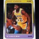 1988-89 FLEER Basketball #67 MAGIC JOHNSON Los Angeles Lakers ~MINT~