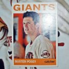 2013 Topps HERITAGE #490A BUSTER POSEY SP San Francisco Giants ~MINT~