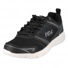 Fila Windstar 2 Black/Black/Metallic Silver Mens Running Size 13