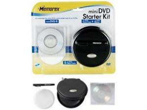 Memorex Mini DVD Starter Kit For DVD Camcorders With Travel Case And more