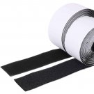 Self Adhesive Hook and Loop 60 X 75 Inches Tape Fastener Sticky Back (Black)