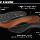 Copper Fit Balance Orthotic Insoles Universal Fit