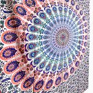 Indian Tapestry Wall Hanging Hippie Mandala Bedspread Ethnic Throw Art