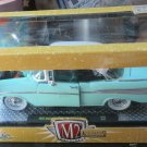 M2 Machines 1957 Chevrolet Bel Air Hard Top Auto Thentics Light Blue 57 Chevy
