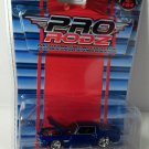 Maisto Pro Rodz Touring 71 Chevrolet Camaro Z28 Hood Opens Blue Muscle Race 1971