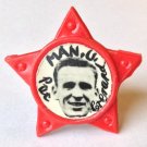 Pat Crerand Man Utd Vintage Star Badge