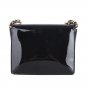 Salvatore Ferragamo Authentic Leather Handbag 21E479 Ginny Shoulder Bag - Black