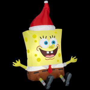 Holiday Airblown Inflatable Nickelodeon SpongeBob Squarepants