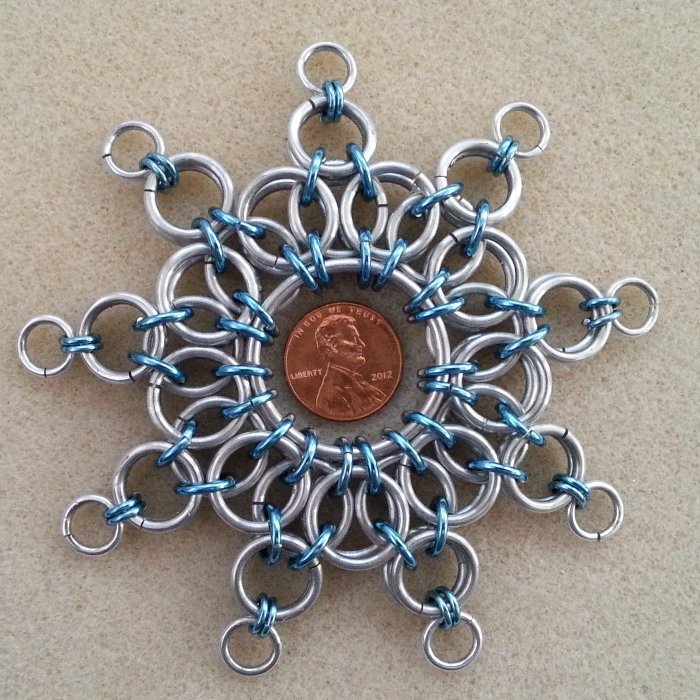 Chainmail Snowflake