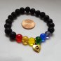 Rainbow Bridge Memory Bracelet Dog - GOLD