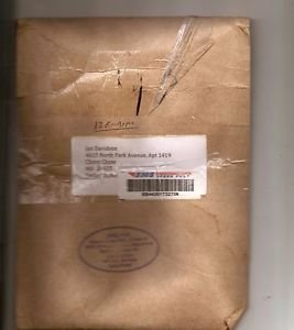 INDIA EMS Express Speed Post packet parcel cover - Delhi to Maryland USA
