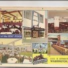 Postcard - O'Donnell's Sea Grill Restaurant Washington DC 1950s - Art Colortone