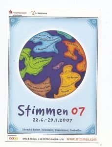 Postcard - Germany - Event - Stimmen Music Festival 2007 MINT
