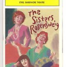 Playbill THE SISTERS ROSENWEIG  National Theatre Sept 1993