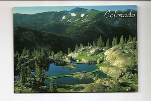 POSTCARD - ROCKY MOUNTAIN NATIONAL PARK, Colorado USA