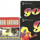 USA PHONE CARDS GEO Telecom / Poder Latino- 2008 - USED / NO AIRTIME