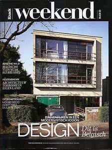 KNACK WEEKEND Magazine BELGIUM - DESIGN ISSUE Architecture Interiors April 2017