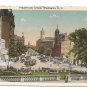 2 Postcards WASHINGTON DC Pennsylvania Ave, State, War, Navy Bldg 1920s Colored