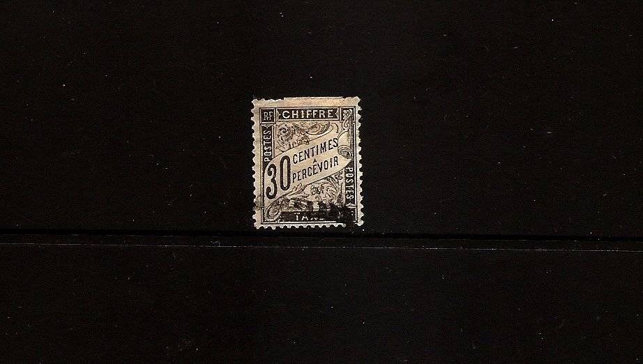 FRANCE Postage Due Timbre Taxe Yvert 18 Scott J19 Used H Fine