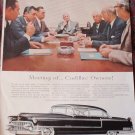 CADILLAC GM Car Automobile Advertisement Holiday Magazine 1950s
