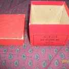 NIKOR Empty BOX for Film Developing Reel - original vintage