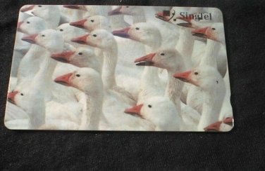 PHONECARD - SINGAPORE - $10 DUCKS - 241SIGC2K