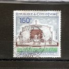 IVORY COAST COTE D'IVOIRE Funeral monuments Scott 928 1992 Postally Used