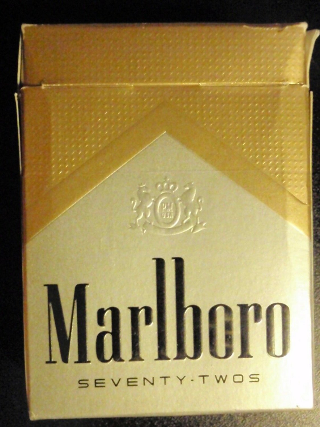 EMPTY Cigarette Box Collectible USA MARLBORO 72s with DC tax stamp