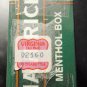 EMPTY Cigarette Box Collectible USA MAVERICK MENTHOL Court mandated label EMPTY