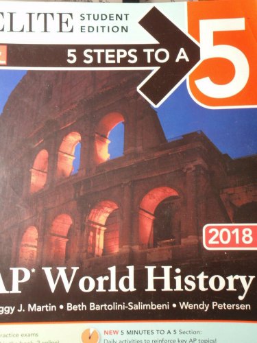 5 Steps to a 5: AP World History - Paperback - Elite Student Edition